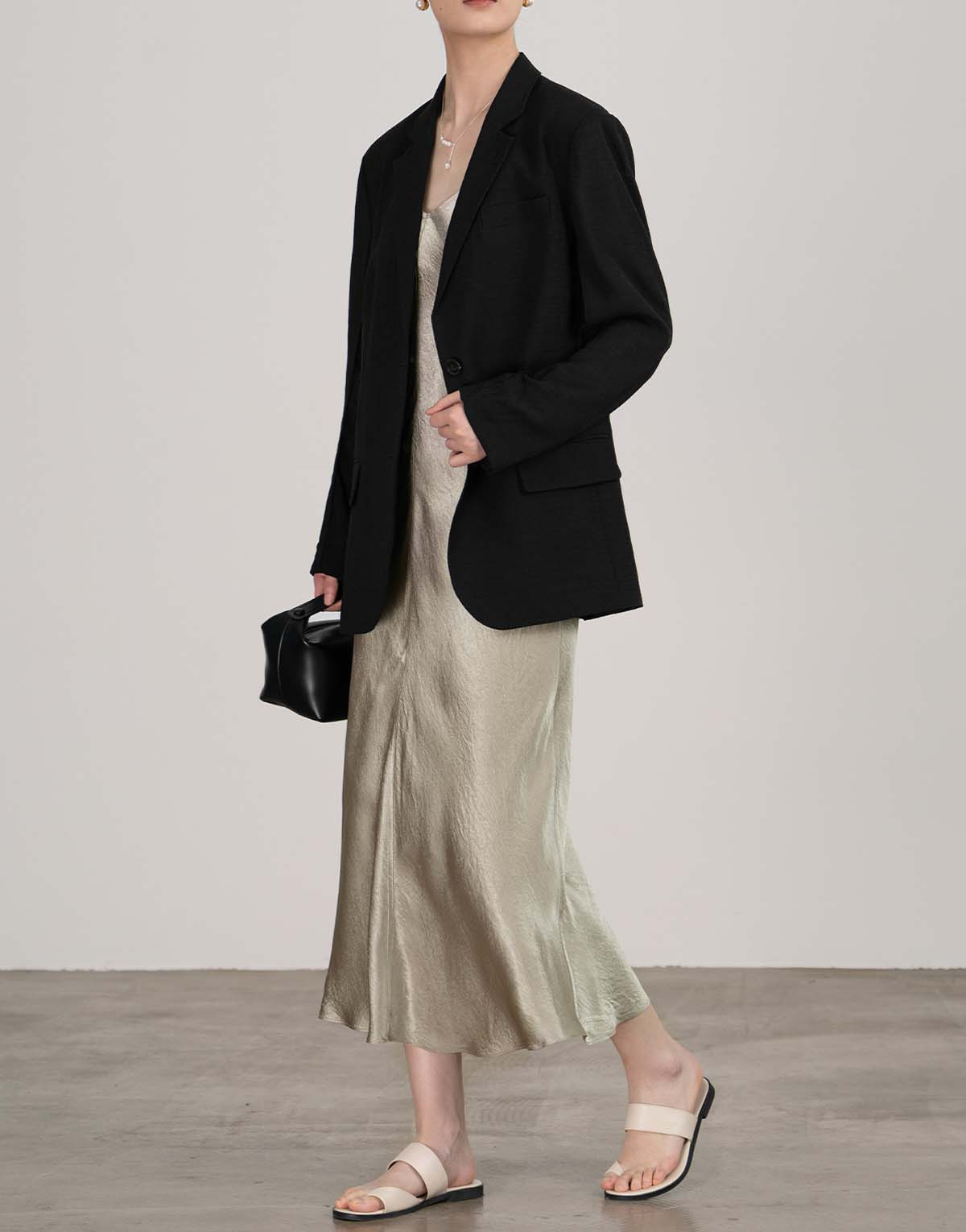 Triacetate Linen-Texture Suit-w94